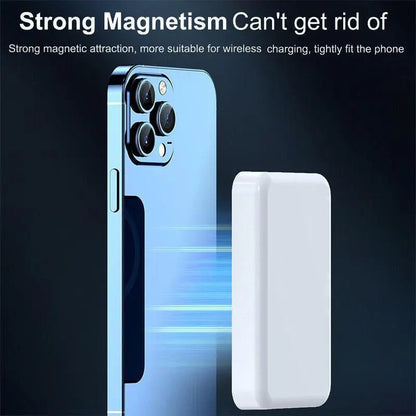 XMWUS 5000Mah Magnetic Portable Powerbank - Magsafe Case Compatible Compact Travel Charger, Wireless Charging for Iphone 12-18 Series, Cool Gift for Him (Teen Boy, Men, Adults), Gifts for Him